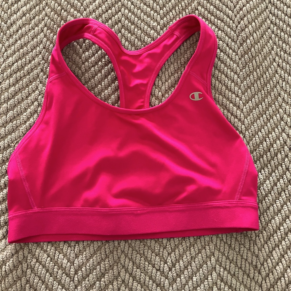Champion Women's Vibrant Pink Swim Top